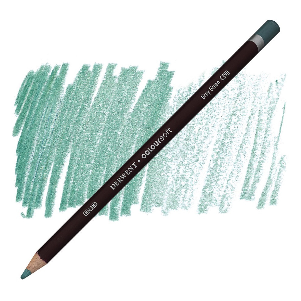 Coloursoft pencil - Derwent - C390, Grey Green