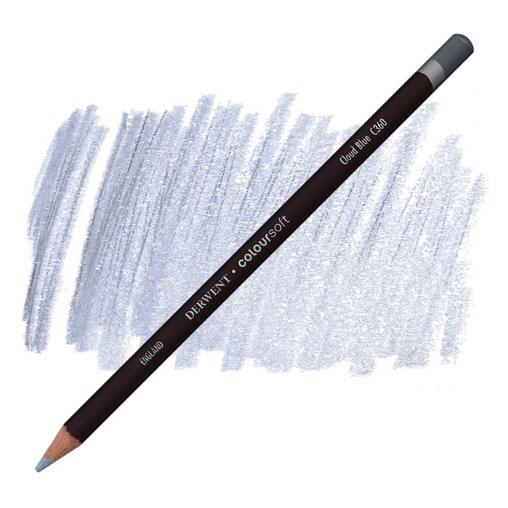Coloursoft pencil - Derwent - C360, Cloud Blue