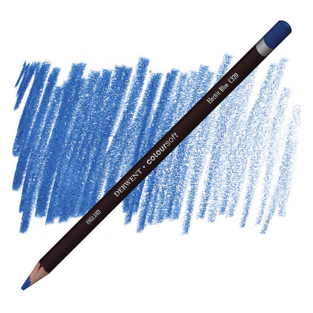 Kredka Coloursoft - Derwent - C320, Electric Blue