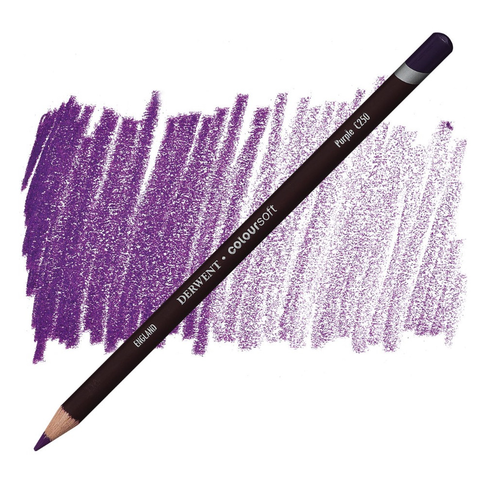 Coloursoft pencil - Derwent - C250, Purple