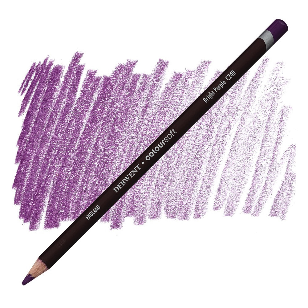 Coloursoft pencil - Derwent - C240, Bright Purple