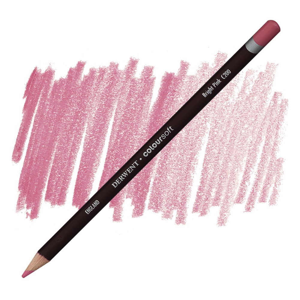 Coloursoft pencil - Derwent - C200, Bright Pink