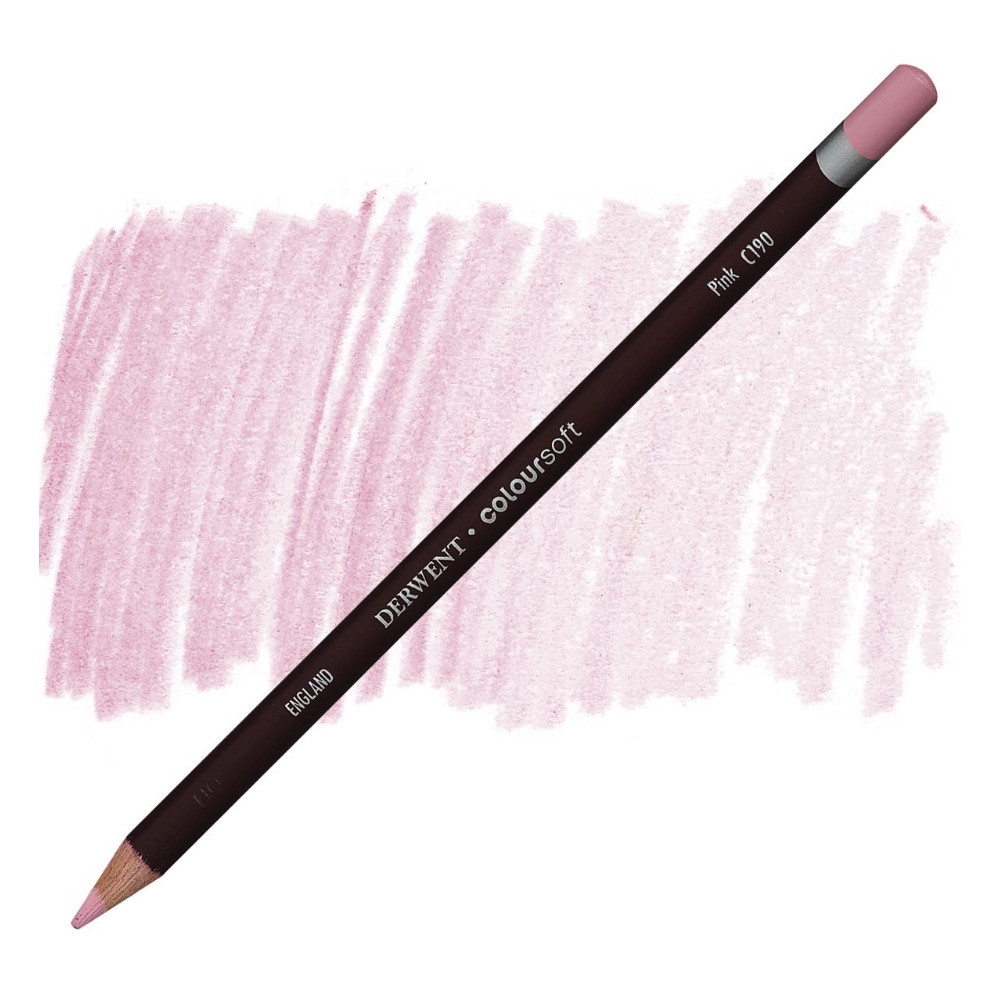 Coloursoft pencil - Derwent - C190, Pink