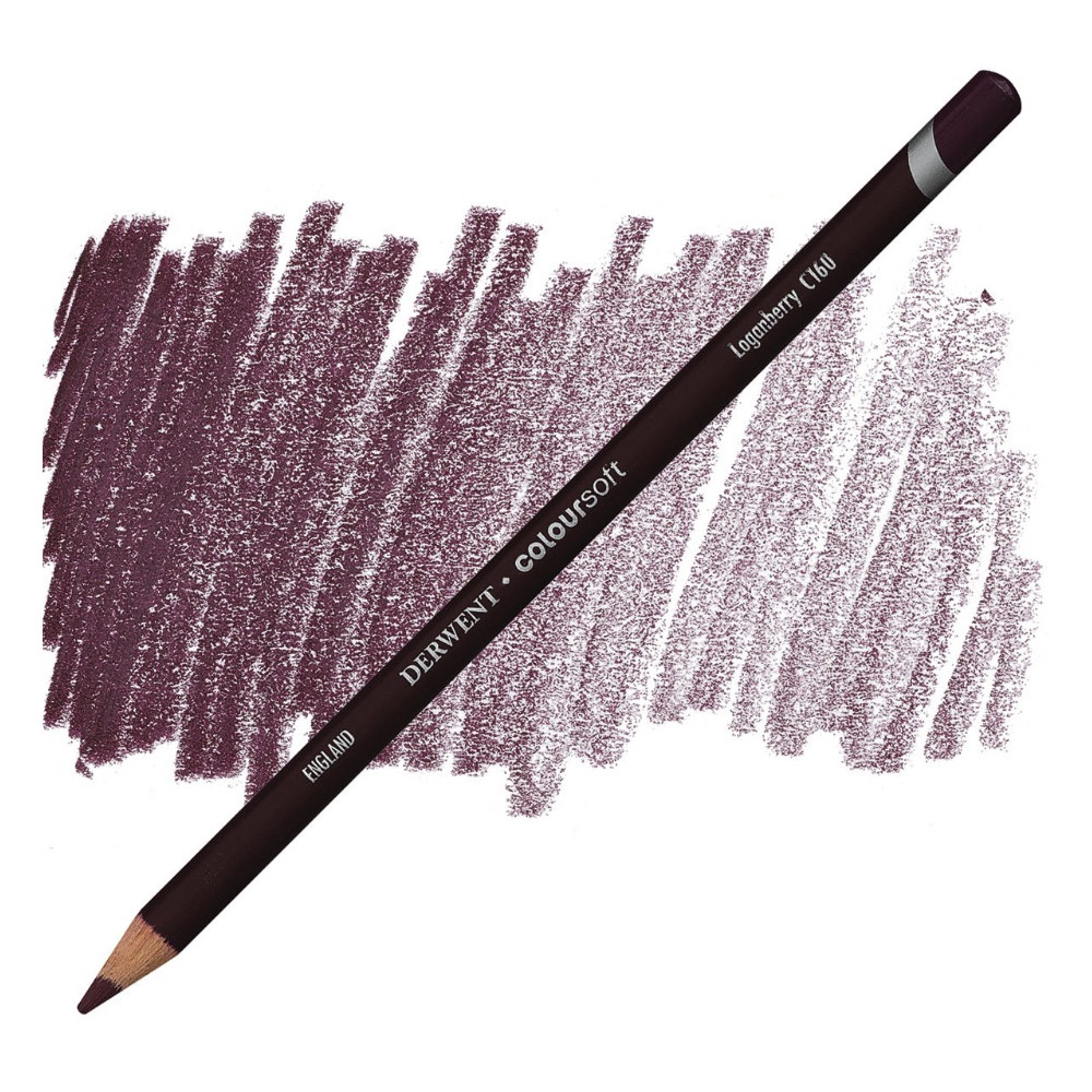 Coloursoft pencil - Derwent - C160, Loganberry