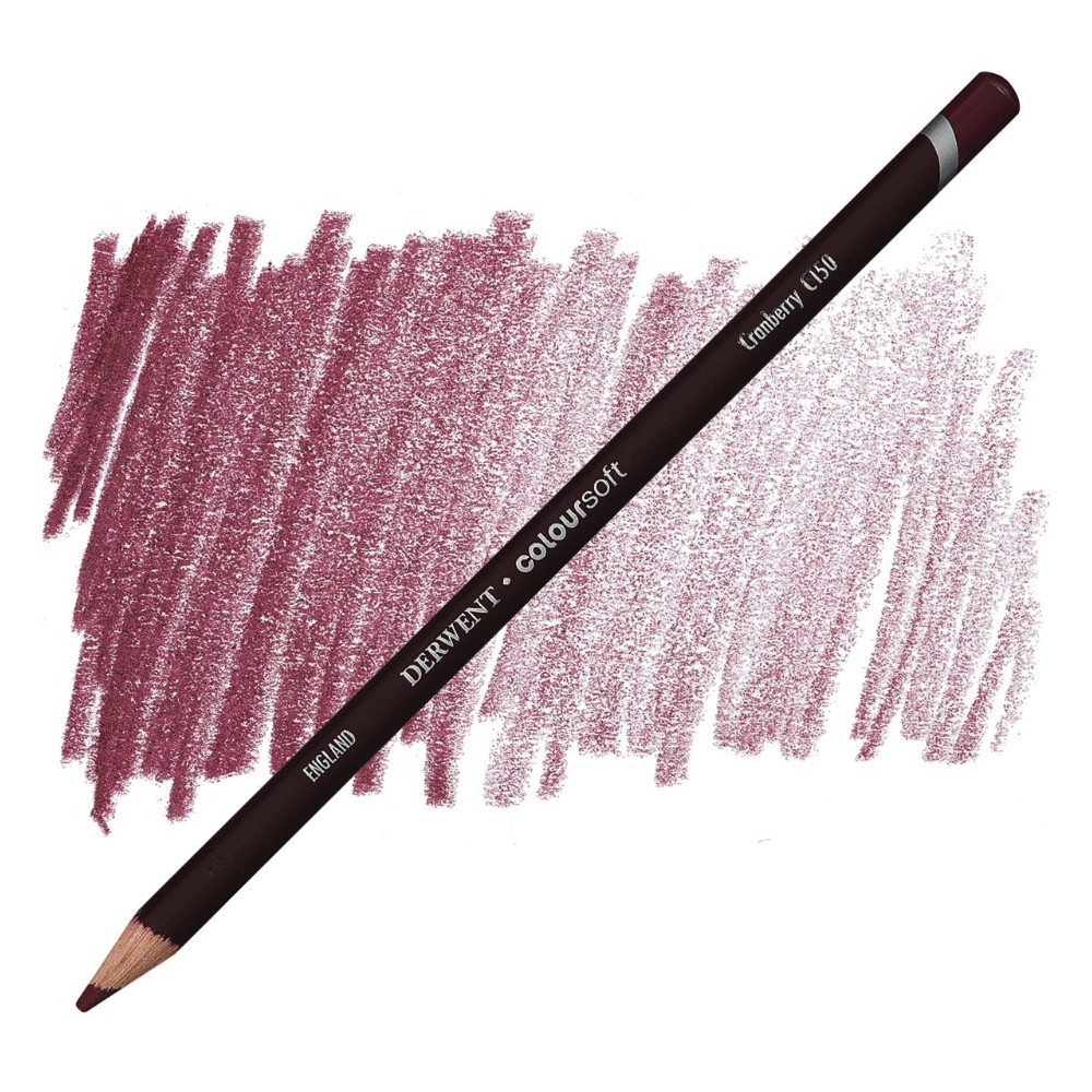 Coloursoft pencil - Derwent - C150, Cranberry