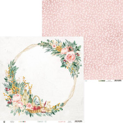 Scrapbooking paper 30,5 x 30,5 cm - Piątek Trzynastego - Flowerish 03
