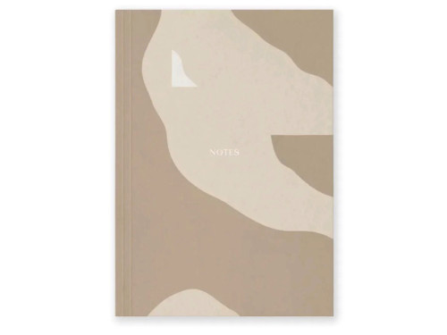 Notebook A5 - Jaśnie Plan - beige, dotted, 100g/m2, 120 pages