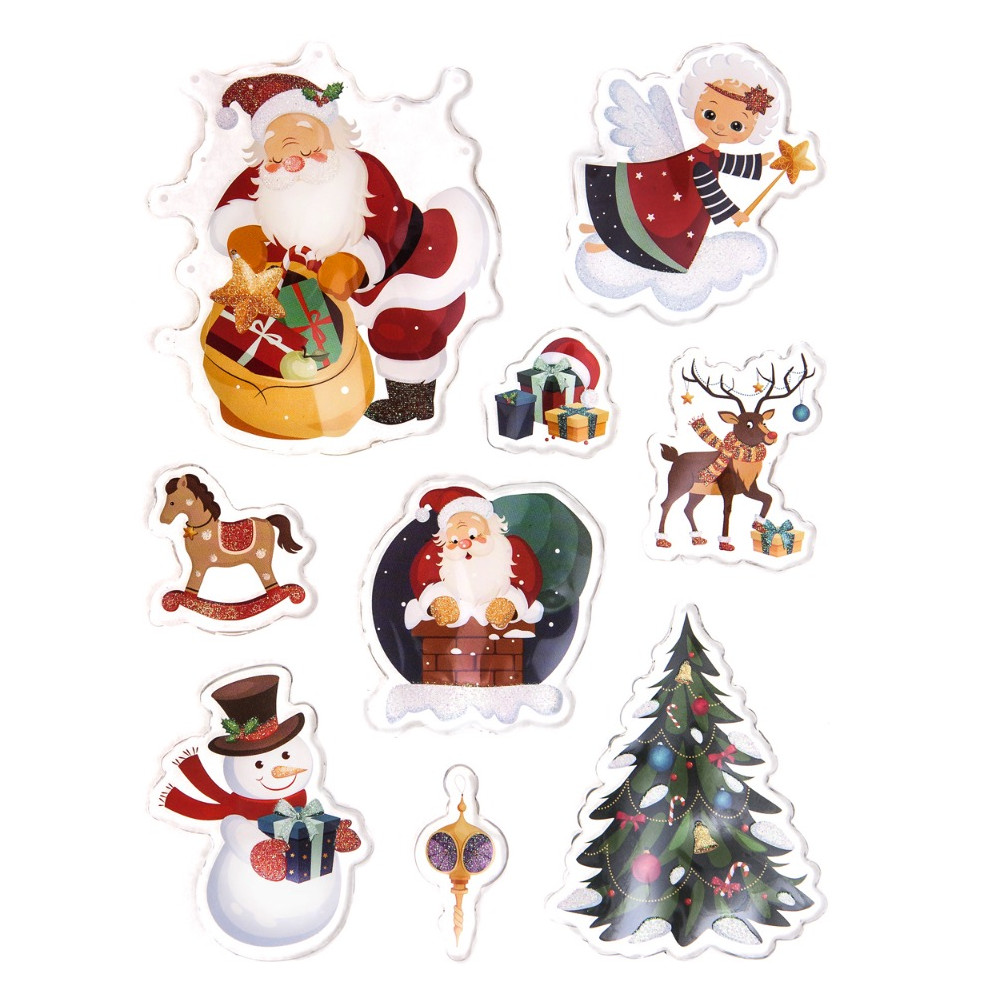 Christmas Window Clings Craft Kit – Faber-Castell USA