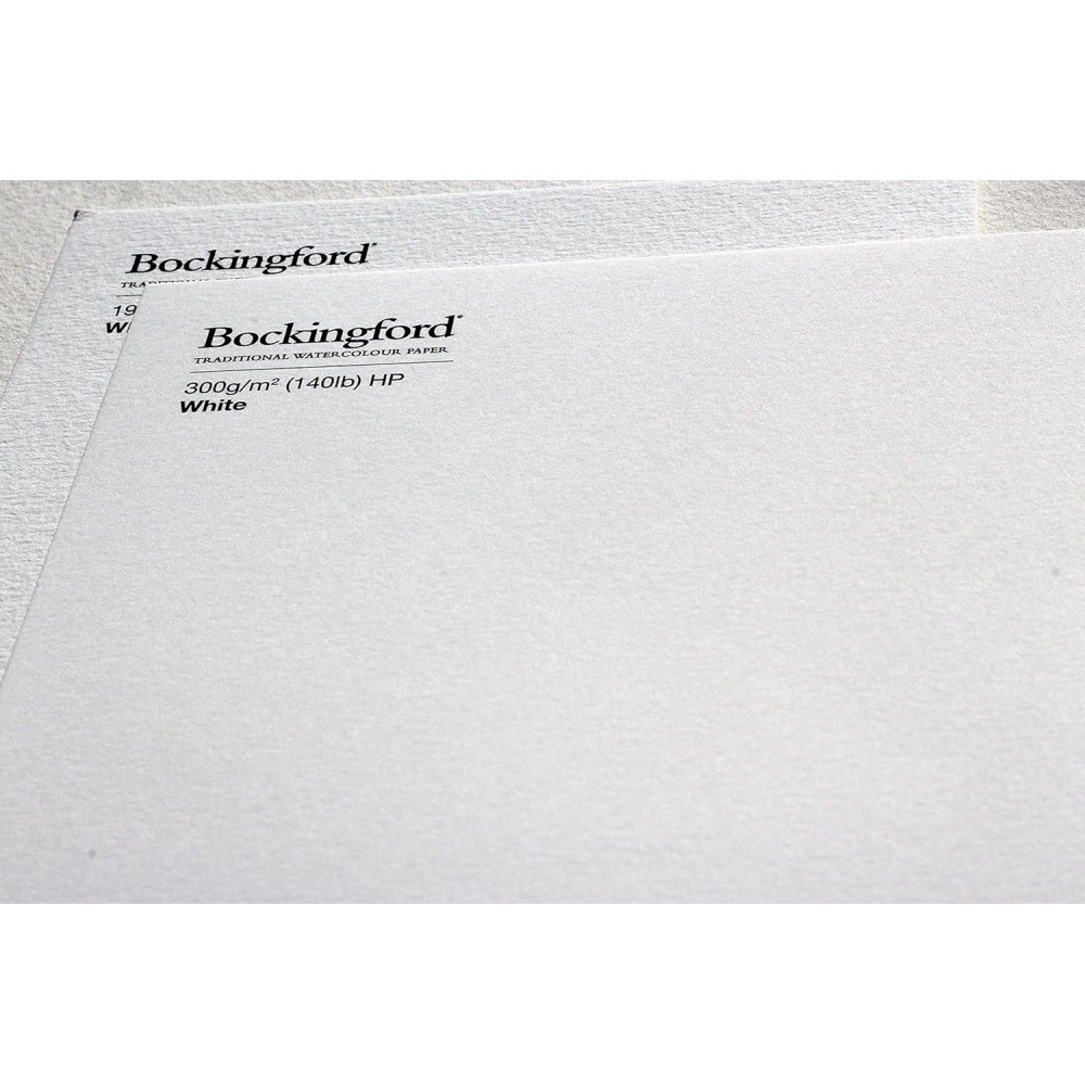 Bockingford Watercolor paper pad - hot press, 21 x 29,7 cm, 300 g