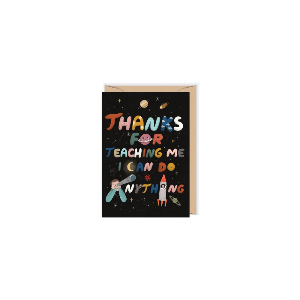 Greeting card 12 x 17 cm - Cudowianki - Do Anything