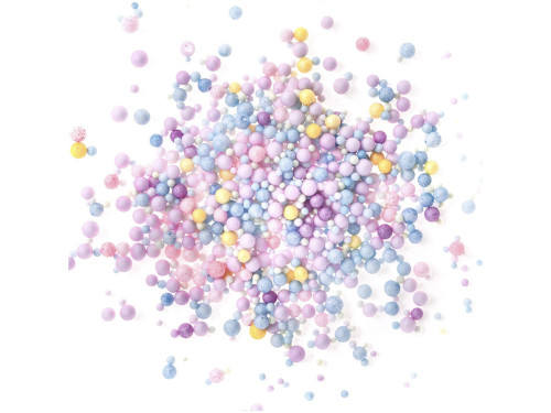 Styrofoam balls - DpCraft - pastel, 8 g