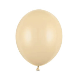Strong latex balloons - Alabaster, 30 cm, 10 pcs.