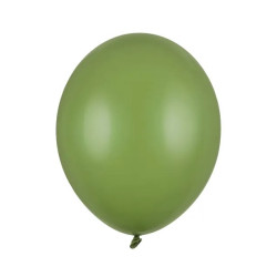 Strong latex balloons - Pastel Rosemary Green, 30 cm, 10 pcs.