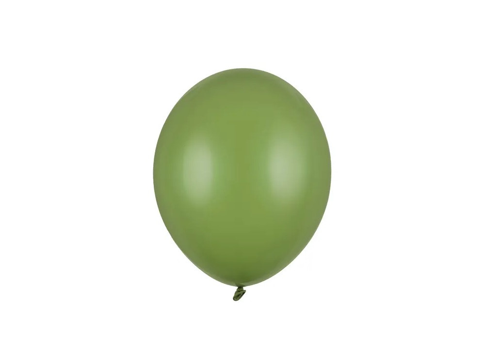 Strong latex balloons - Pastel Rosemary Green, 30 cm, 10 pcs.