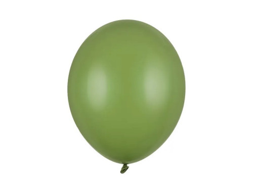 Strong latex balloons - Pastel Rosemary Green, 27 cm, 10 pcs.