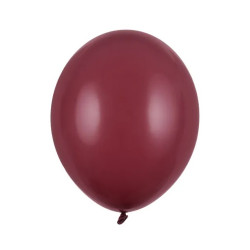 Balony lateksowe Strong - Pastel Prune, 27 cm, 10 szt.