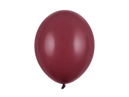 Balony lateksowe Strong - Pastel Prune, 27 cm, 10 szt.