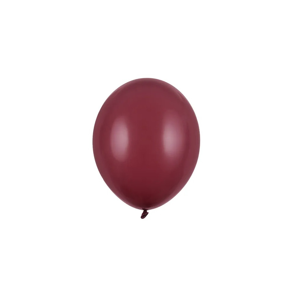 Strong latex balloons - Pastel Prune, 27 cm, 10 pcs.