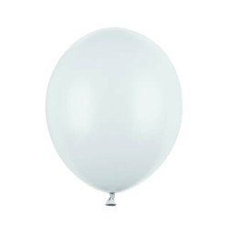 Strong latex balloons - Pastel Light Misty Blue, 30 cm, 10 pcs.
