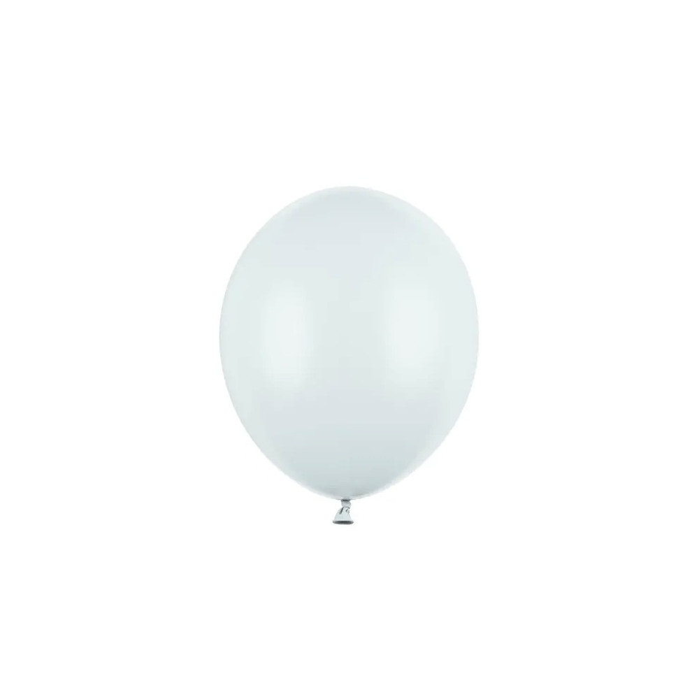 Strong latex balloons - Pastel Light Misty Blue, 30 cm, 10 pcs.