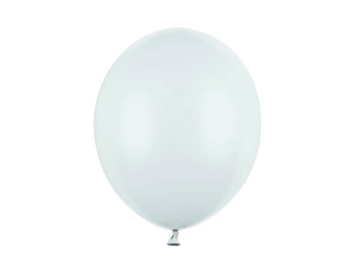 Strong latex balloons - Pastel Light Misty Blue, 27 cm, 10 pcs.