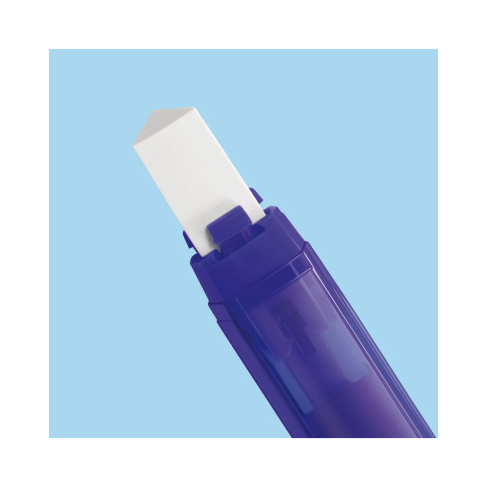 Mechanical Tri Jet eraser with 2 refills - Milan - pink