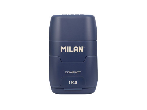 Eraser with sharpener Compact 1918 - Milan - blue