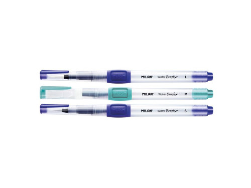 Set of water brushes - Milan - S, M, L, 3 pcs.