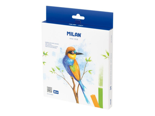 Set of soft dry pastels - Milan - 24 pcs.