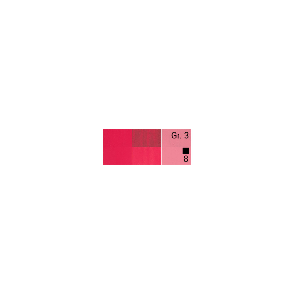 Farba Tempera Cover - Renesans - 14, czerwień kadmowa ciemna, 20 ml