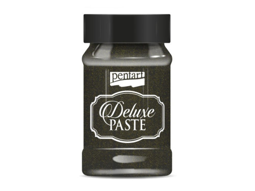 Deluxe Paste - Pentart - black and gold, 100 ml