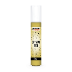 Crystal Paste in pen - Pentart - gold, 30 ml