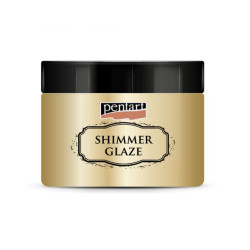 Pasta żelowa Shimmer Glaze - Pentart - złota, 150 ml