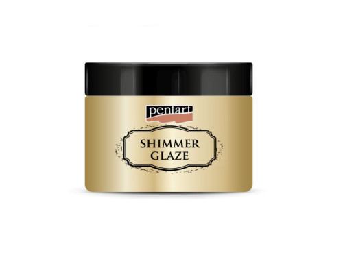 Shimmer Glaze Paste - Pentart - gold, 150 ml