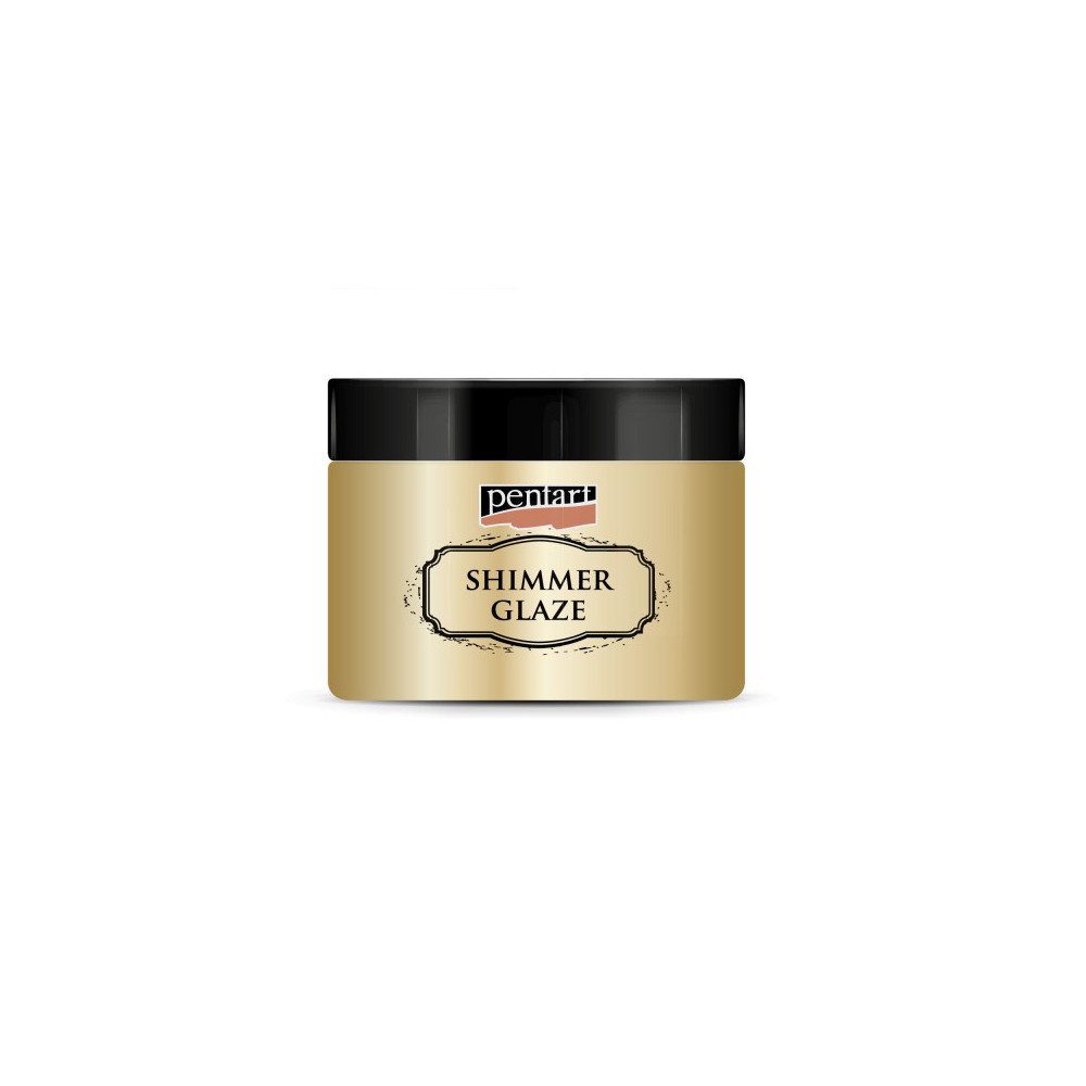 Shimmer Glaze Paste - Pentart - gold, 150 ml
