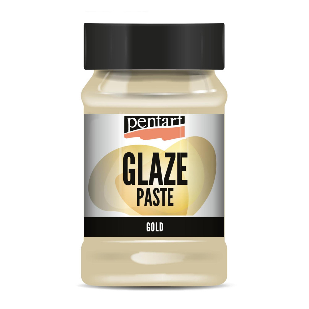 Glaze Paste - Pentart - pearl gold, 100 ml