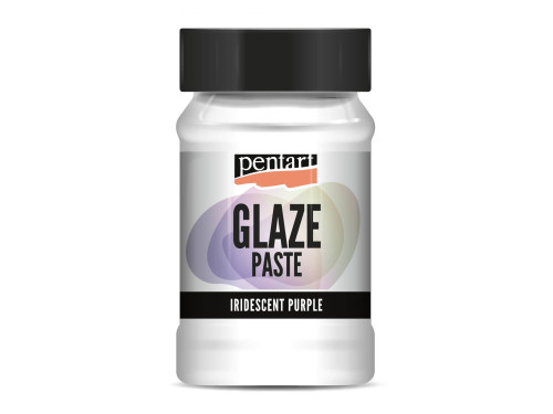 Glaze Paste - Pentart - iridescent violet, 100 ml