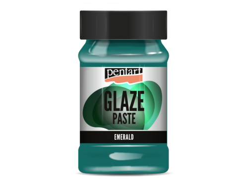 Glaze Paste - Pentart - emerald, 100 ml