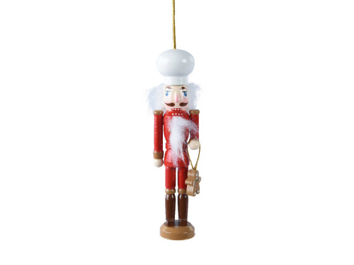 Wooden pendant Nutcracker - 3,3 x 12,5 cm