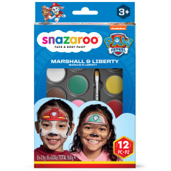 Face paint kit Marshall & Liberty - Snazaroo - 12 pcs.