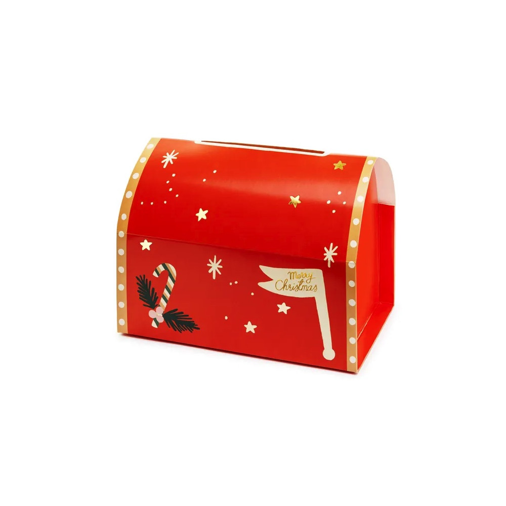 Christmas Santa's Letterbox - red