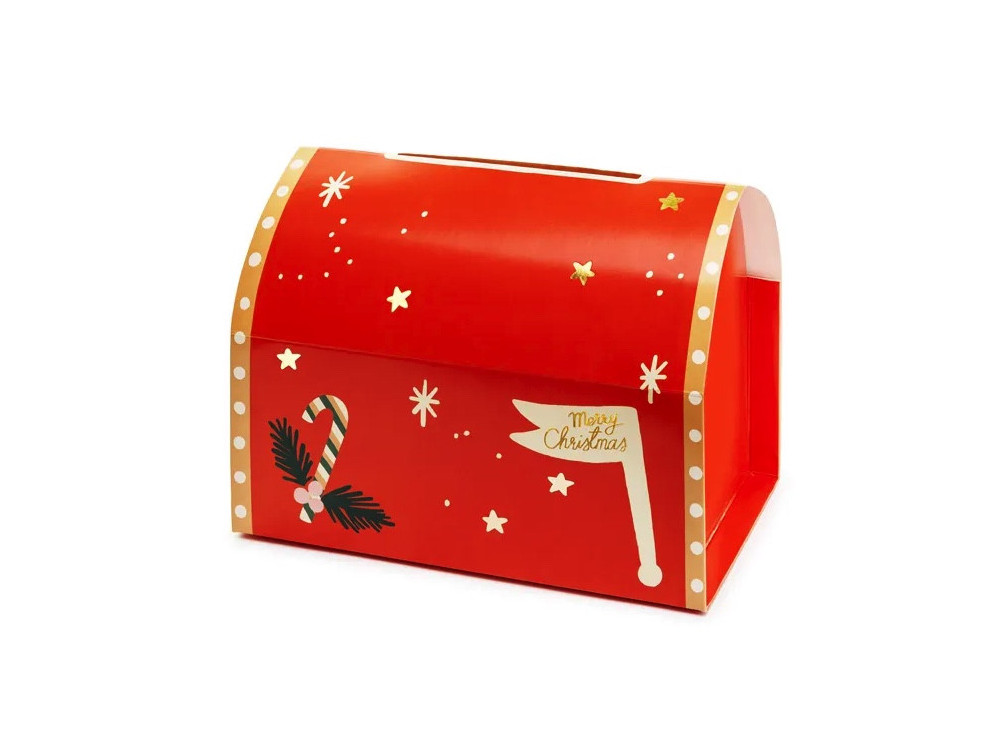 Christmas Santa's Letterbox - red