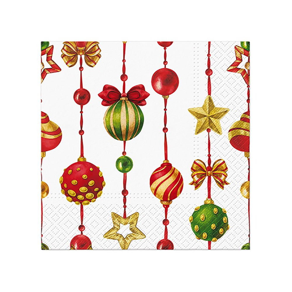 Decorative napkins - Paw - Adorned Ornaments, 20 pcs.