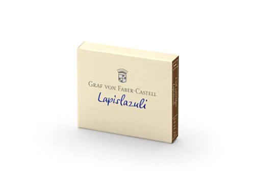 Naboje do piór wiecznych - Graf Von Faber-Castell - Lapis Lazuli, 6 szt.