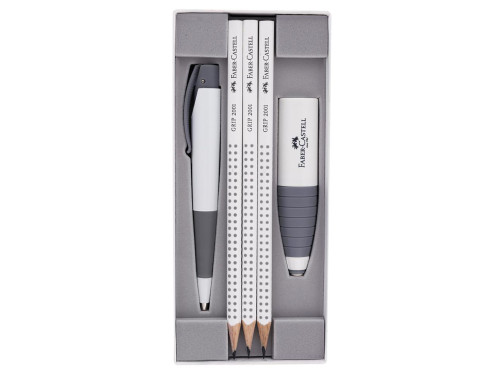 Zestaw prezentowy do szkicowania White Edition - Faber-Castell - White