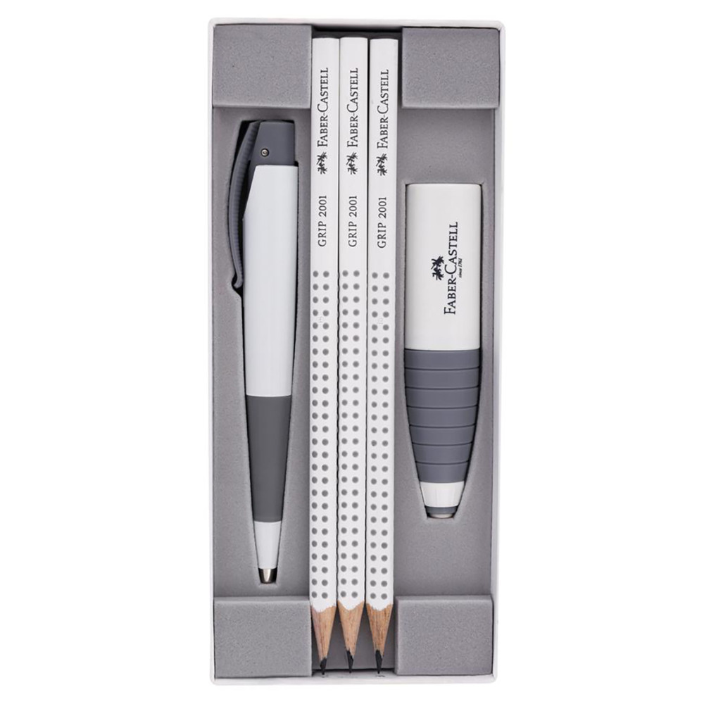 Sketching gift set White Edition - Faber-Castell - White