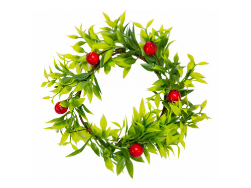 Christmas wreath with cranberry - 14 cm