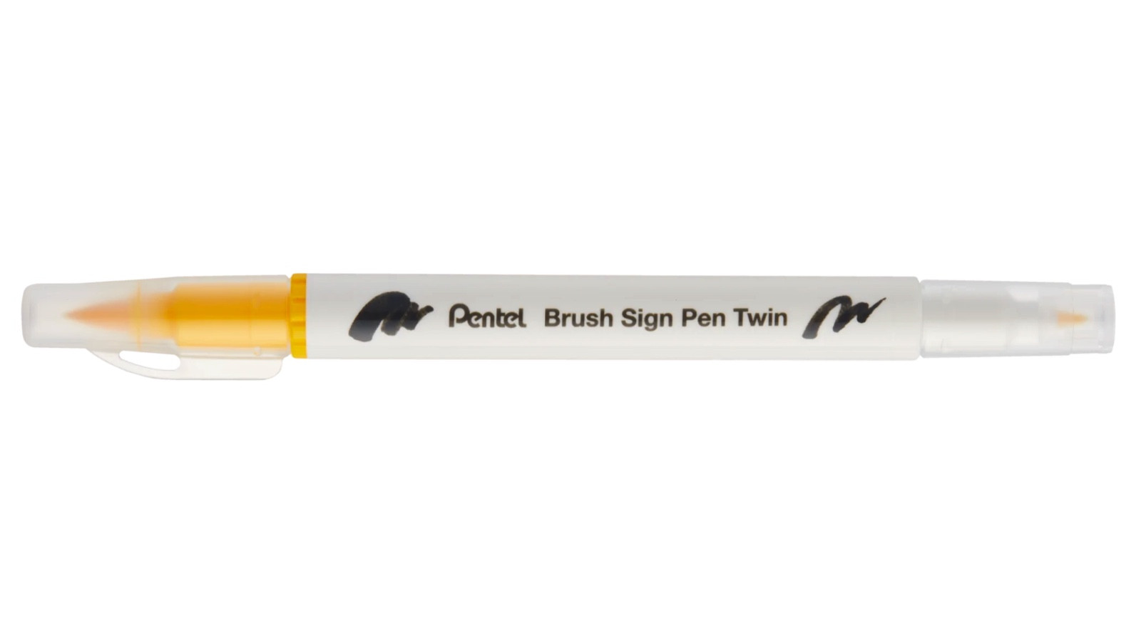 Dwustronny Pisak P Dzelkowy Brush Sign Pen Twin Pentel Ty