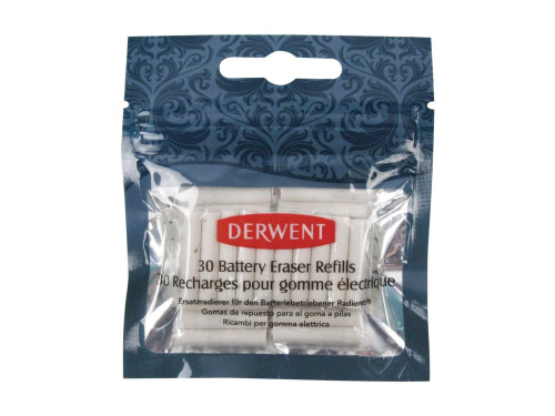 Battery eraser refills - Derwent - 30 pcs.
