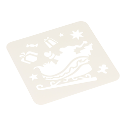 Szablon do rysowania Mikołaj - Koh-I-Noor - 13 x 13 cm